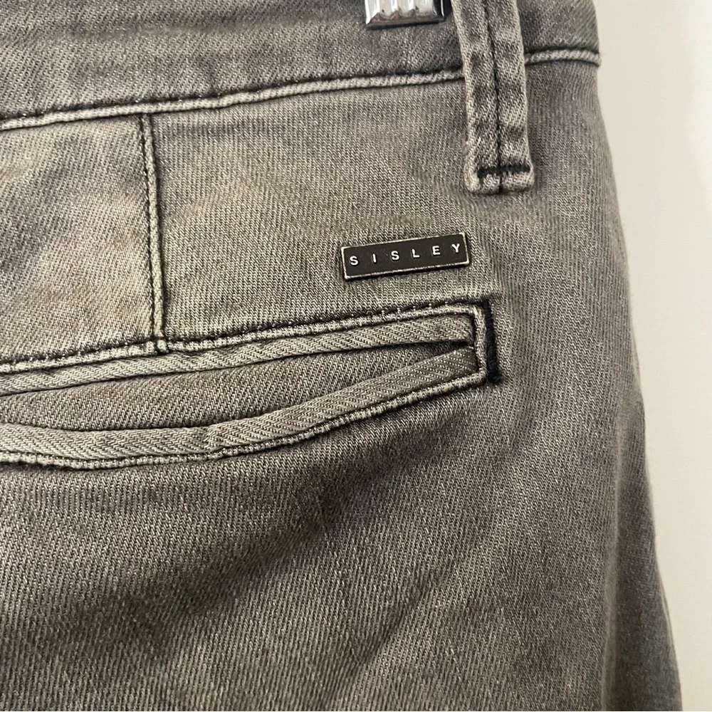Sisley Washed Grey Jeans size 27 - Picture 6 of 10